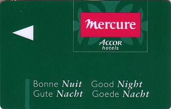 Hotel Keycard Mercure Generic Front