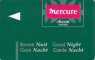 Hotel Keycard Mercure Generic Front