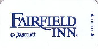 Hotel Keycard Marriott - Fairfield Inn & Suites Generic Front