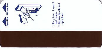 Hotel Keycard Marriott - Fairfield Inn & Suites Generic Back