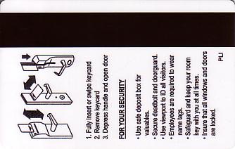 Hotel Keycard Marriott - Fairfield Inn & Suites Generic Back