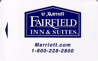 Hotel Keycard Marriott - Fairfield Inn & Suites Generic Front