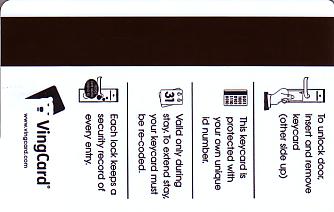 Hotel Keycard Marriott - Fairfield Inn & Suites Generic Back
