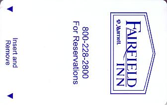 Hotel Keycard Marriott - Fairfield Inn & Suites Generic Front
