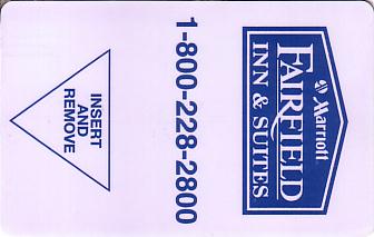 Hotel Keycard Marriott - Fairfield Inn & Suites Generic Front