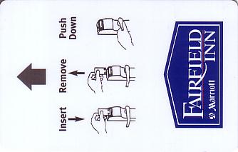 Hotel Keycard Marriott - Fairfield Inn & Suites Generic Front