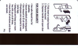 Hotel Keycard Marriott - Fairfield Inn & Suites Generic Back