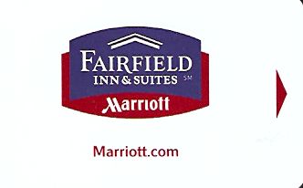 Hotel Keycard Marriott - Fairfield Inn & Suites Generic Front