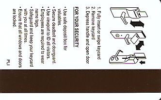 Hotel Keycard Marriott - Fairfield Inn & Suites Generic Back
