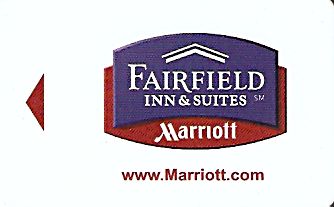 Hotel Keycard Marriott - Fairfield Inn & Suites Generic Front