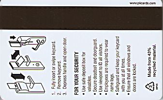 Hotel Keycard Marriott - Fairfield Inn & Suites Generic Back