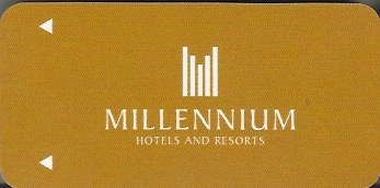 Hotel Keycard Millennium Generic Front