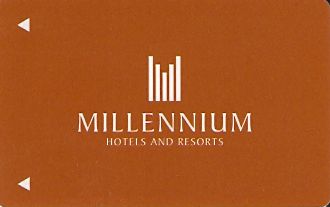 Hotel Keycard Millennium Generic Front