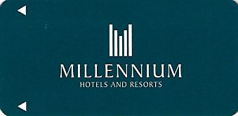Hotel Keycard Millennium Generic Front
