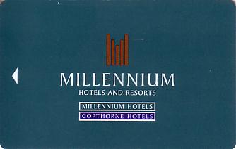Hotel Keycard Millennium Generic Front