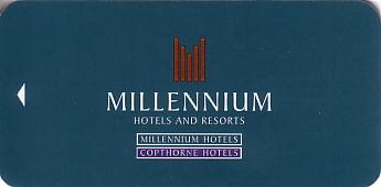 Hotel Keycard Millennium Generic Front