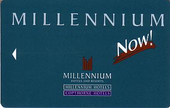 Hotel Keycard Millennium Generic Front