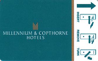 Hotel Keycard Millennium Generic Front