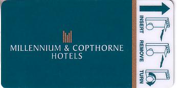 Hotel Keycard Millennium Generic Front
