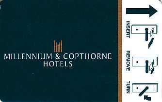 Hotel Keycard Millennium Generic Front