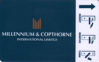 Hotel Keycard Millennium Generic Front