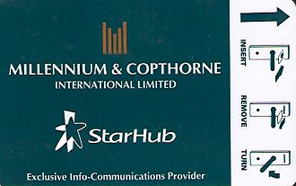Hotel Keycard Millennium Generic Front