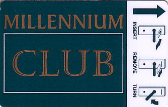Hotel Keycard Millennium Generic Front