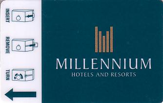 Hotel Keycard Millennium Generic Front