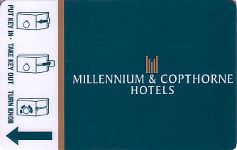 Hotel Keycard Millennium Generic Front