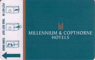 Hotel Keycard Millennium Generic Front