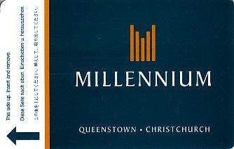 Hotel Keycard Millennium Queenstown New Zealand Front