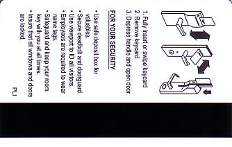 Hotel Keycard Marriott - JW Generic Back