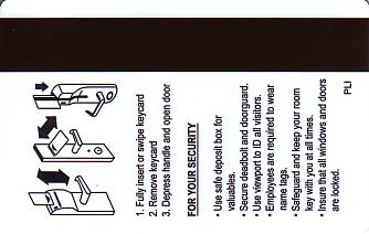 Hotel Keycard Marriott - JW Generic Back