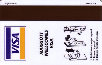 Hotel Keycard Marriott - JW Quito Ecuador Back