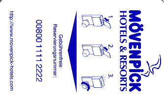 Hotel Keycard Movenpick Generic Front
