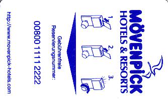 Hotel Keycard Movenpick Generic Front