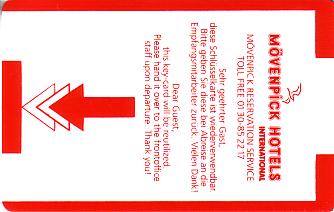 Hotel Keycard Movenpick Generic Front