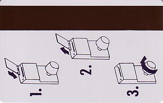 Hotel Keycard Movenpick Bielefeld Germany Back