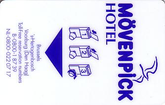Hotel Keycard Movenpick Brussels Belgium Front