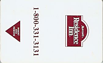 Hotel Keycard Marriott - Residence Inn Generic Front