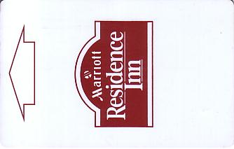 Hotel Keycard Marriott - Residence Inn Generic Front