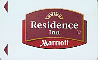 Hotel Keycard Marriott - Residence Inn Generic Front