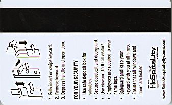 Hotel Keycard Marriott - Residence Inn Generic Back