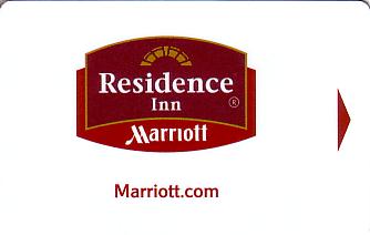 Hotel Keycard Marriott - Residence Inn Generic Front