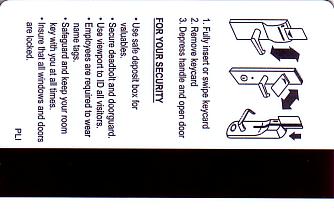 Hotel Keycard Marriott - Residence Inn Generic Back