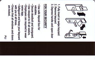Hotel Keycard Marriott - Residence Inn Generic Back