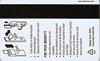 Hotel Keycard Marriott - Residence Inn Generic Back