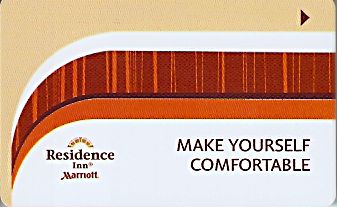 Hotel Keycard Marriott - Residence Inn Generic Front