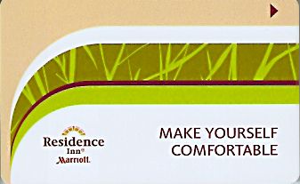 Hotel Keycard Marriott - Residence Inn Generic Front