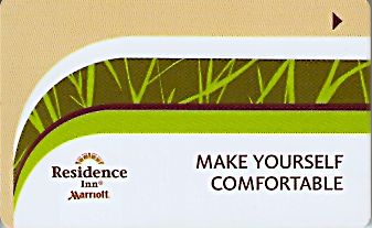 Hotel Keycard Marriott - Residence Inn Generic Front